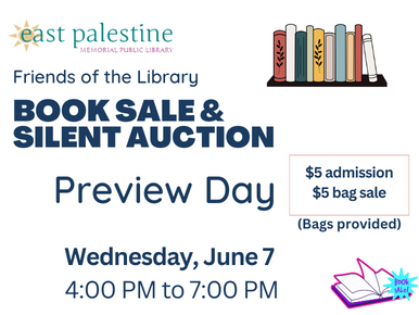 Book Sale & Silent Auction Preview Day