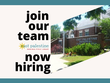 Now Hiring Part-Time Library Clerk
