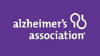 Purple logo of the Alzheimer's Association