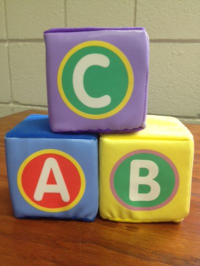 Photograph of children's blocks